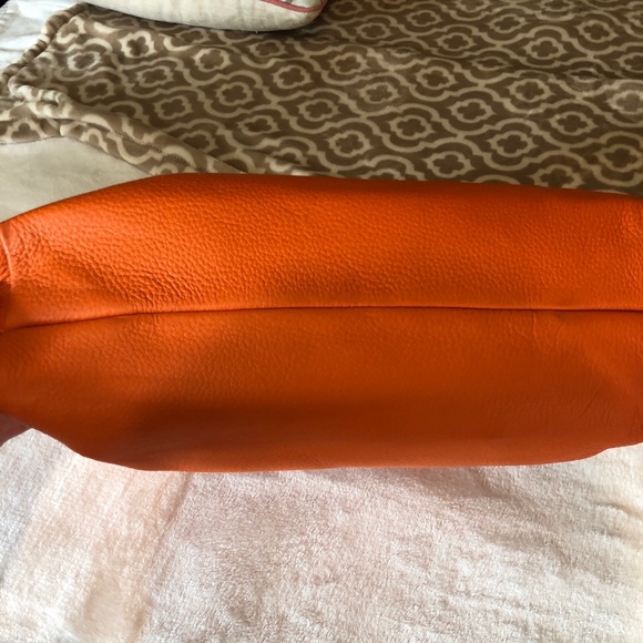 Kate Spade Orange pebbled Leather Bag - Picture 3 of 4